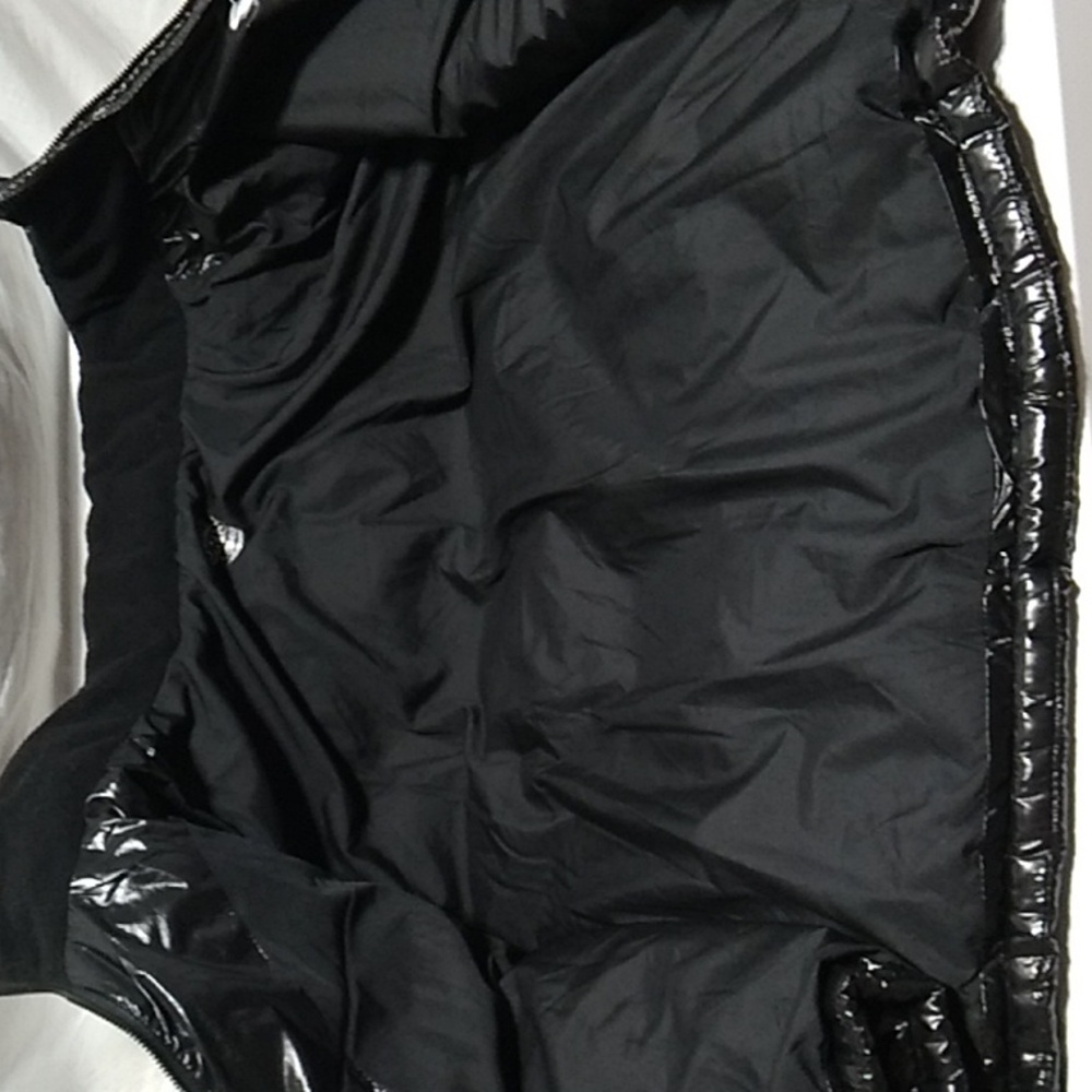NWOT Love & Sports Shiny Puffer Coat W Hood Sz.Lg 12-14 - Picture 10 of 13